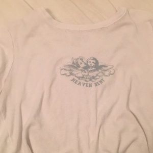 Heaven sent shirt 🤍👼🏻 brandy Melville